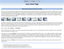 Tablet Screenshot of gena.cwcodes.net